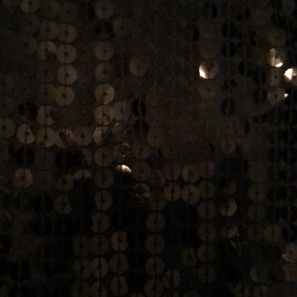 Sequined Black EXPRESS Tank - Picture 4 of 5